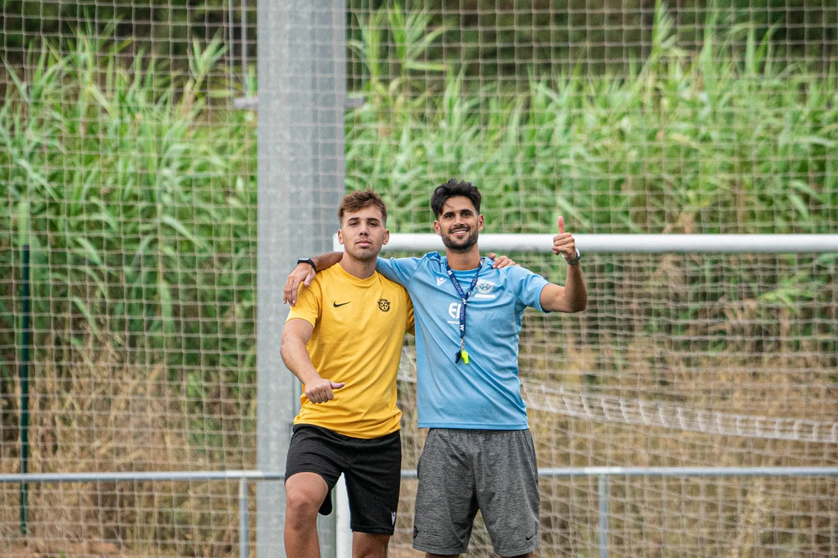 Jugadores del Programa Junior en entrenamiento
