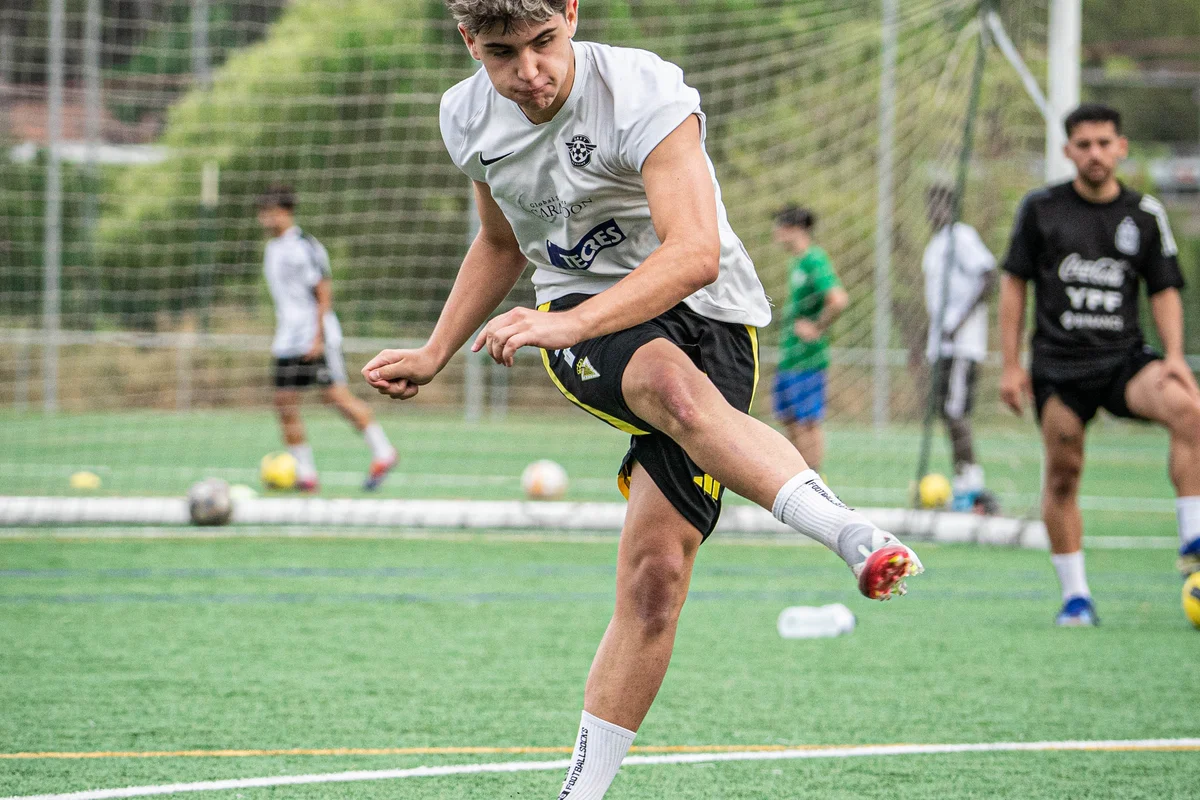 Sesión grupal de entrenamiento